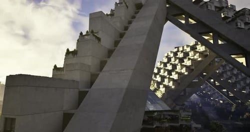 Diseños modernos de hormigón destacados en la arquitectura urbana