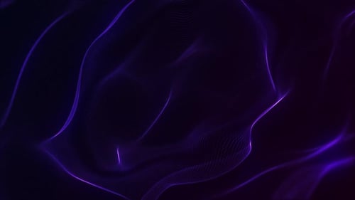Violetter abstrakter Hintergrund mit fraktaler Lichtwelle