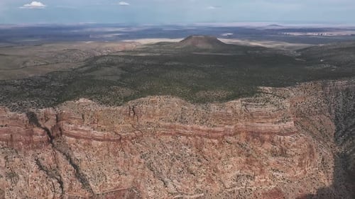 Cinematic Aerial Helicopter Footage of Grand Canyon National Park in Arizona