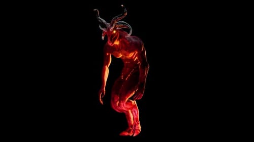 Goat Demon Baphomet VJ Loop