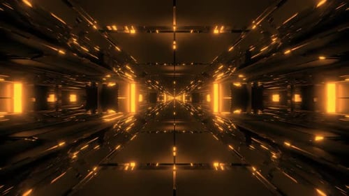 Speeding Glowing Neon Light Animation