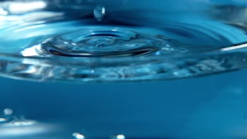 Water Dropping in Slow Motion