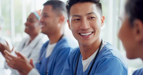 Medical Professionals Applaud Achievements in Bright Hospital Setting