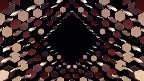 Designed Particles Motion Background