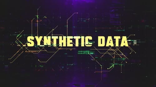 Futuristic Glitch Technology Text Reveal Animation