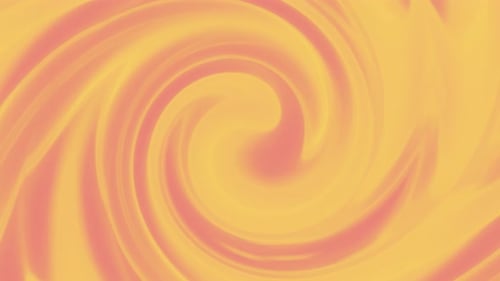 Orange circular spin animation background