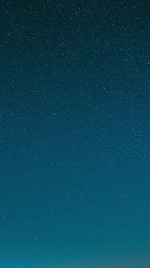 Blue Scenery Background Night Starry