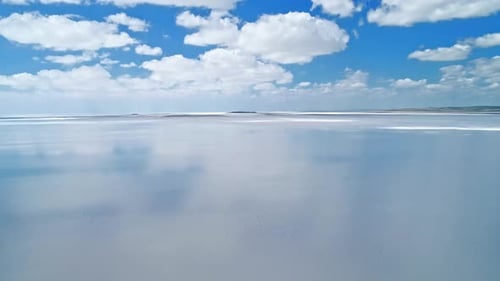 Luftaufnahme der Landschaft von Salt Lake