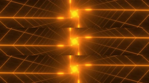 Animated Abstract Tunnel Motion Video