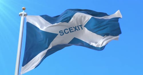 Scottish Flag Scexit