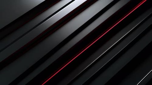 Modern Geometric Diagonal Stripes Background with Red Line