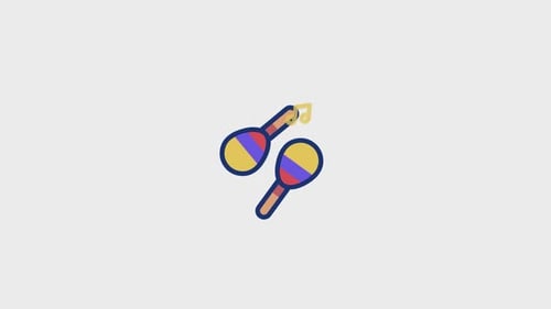 Maracas Animated Icon