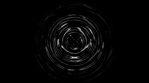 Abstract Circle Ripple Wave Motion Background