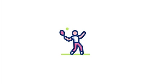 Padel Animated Icon