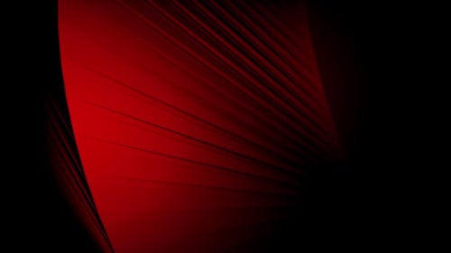 Dynamic Red Lines Abstract Flowing Motion Graphics Background