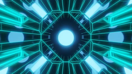 Blue Geometric Mirror Loop