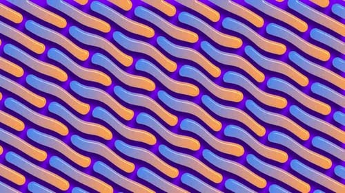 Abstrakter Hintergrund mit buntem wellenförmigem Formenmuster