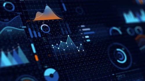 An Animated Stock Market Infographic
