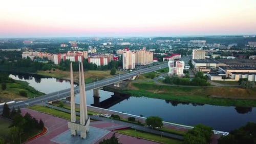 Summer Sunrise In The City Of Vitebsk 010