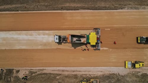 Der Bau einer neuen Autobahn