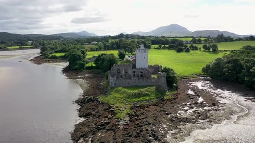 Doe Castle By Creeslough in County Donegal Republic of Ireland