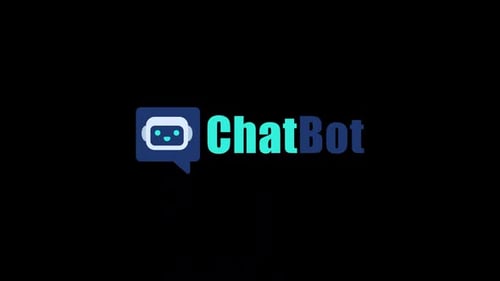 Chatbot Text Animation HD On Alpha