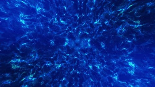 3D Outer Space Animation Space Flight to Nebula Eye Deep Space Flying Star Field