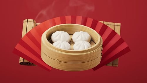 Chinesisches Essen: Baozi im Dampfgarer