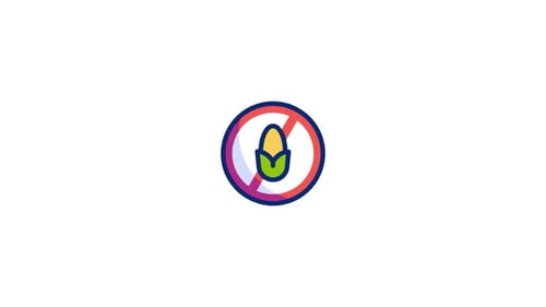 Animiertes Cornfree-Symbol