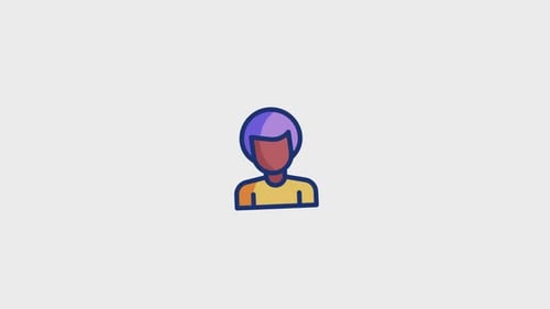 Diverse Animated Flat Design People Icons