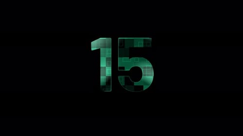 15 Number Animation Technology