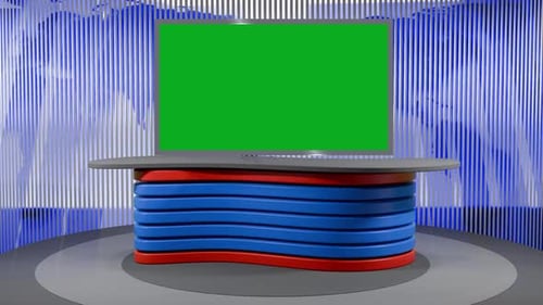 News Studio Hintergrundschleife