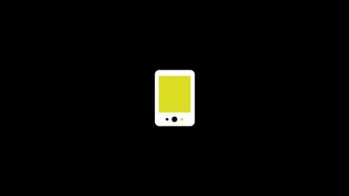 Ebook Reader symbol icon animation video