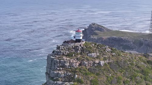Famous Cape Point At Cape Town In Western Cape South Africa.