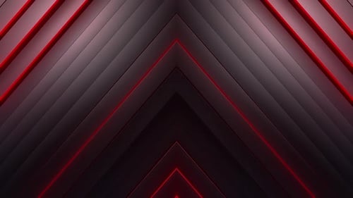 4 K Synchronized Neon Blocks 2