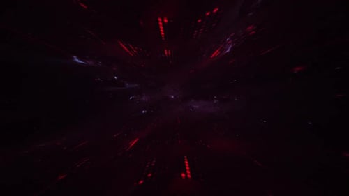 Roter Hintergrund zur digitalen Datennetzwerktechnologie