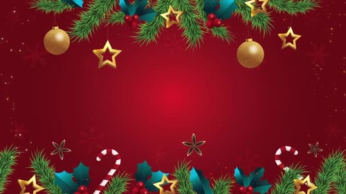 Christmas Red Background