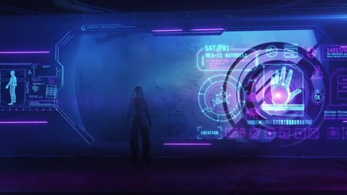 Astronaut In Orbit Around The Moon