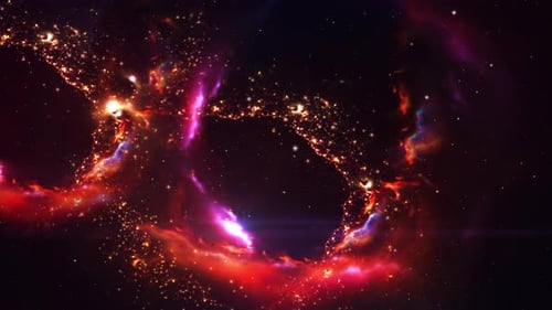 nebulosas, uma coleção de nebulosas que formam buracos negros