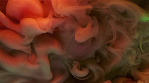 Colorful Smoky Cloud Effect Abstract Background