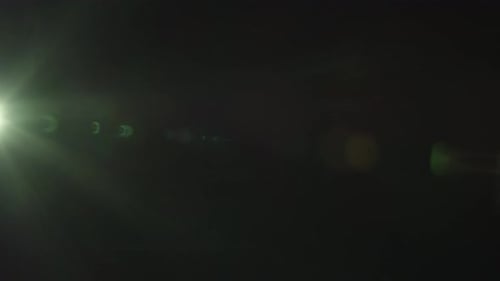 Lucent Ultra Collection: Soft lens flare with the source light moving from the left to right shot us