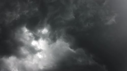 Dark Storm Clouds Moving