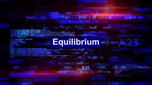 Futuristic Digital Data Code Interface Background Animation