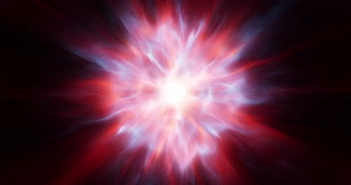 Pulsating Star Loop: star pulsating with energy, emitting bursts of plasma.