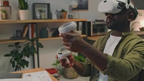 Using Controllers and AR Headset in Work