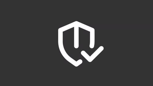 Animated Security White Line Ui Icon