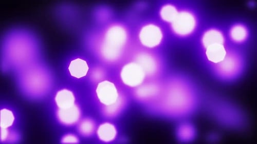Lumières bokeh violettes