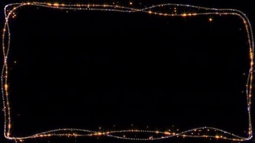 Stars Frame Loop Alpha