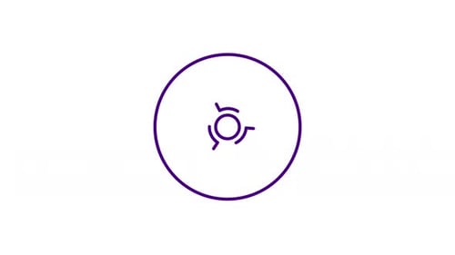 Animated Nuclear Plant Icon
