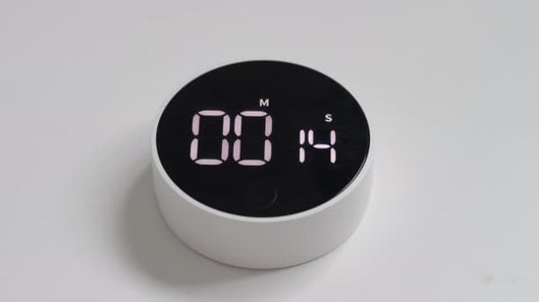 Minimalist Flat Design Circular Countdown Timers, Elements Motion ...